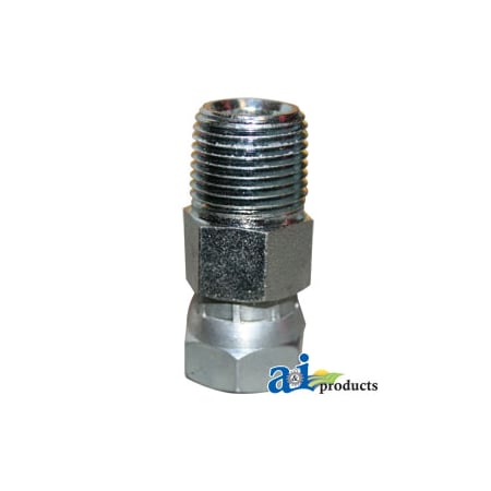 A & I Products Straight Female NPT Swivel X Male NPT Adapter 3.75" x4" x2" A-43D68